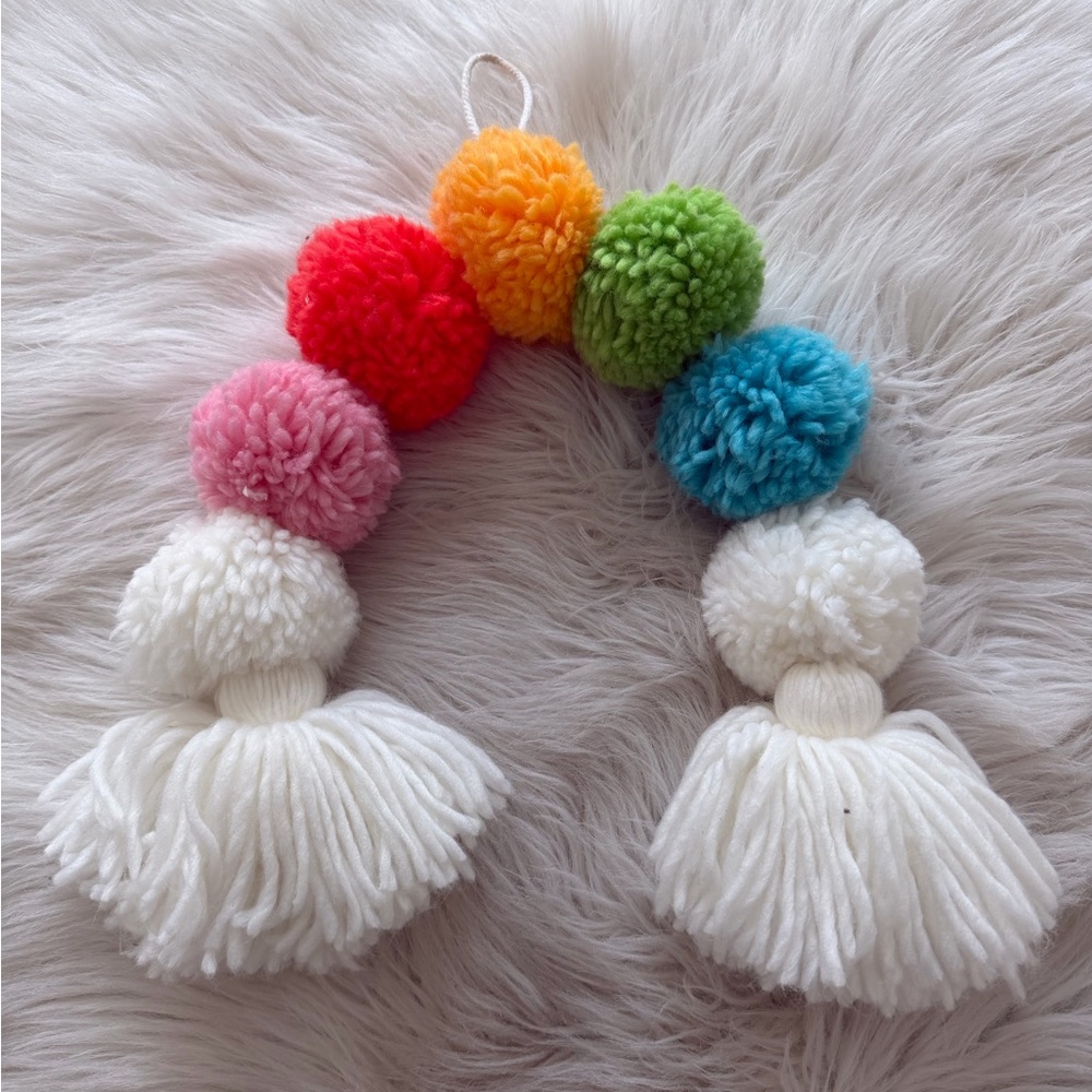 Colorful Pom Pom Decoration